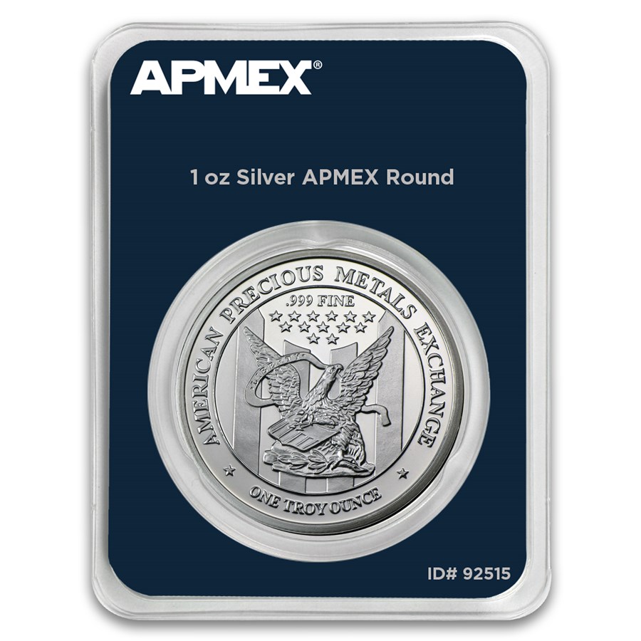 Buy 1 oz Silver Round APMEX (In TEP) APMEX