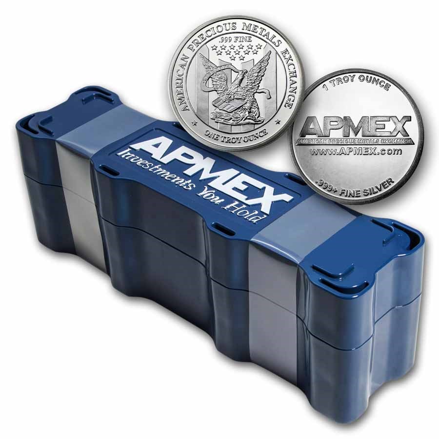 1 oz Silver Round - APMEX Mini Monster Box