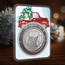 1 oz Silver Round - APMEX (w/Christmas Farm Truck Card, In TEP)