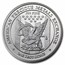 1 oz Silver Round - APMEX (w/Christmas Farm Truck Card, In TEP)
