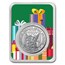 1 oz Silver Round - APMEX (w/Christmas Presents Card, In TEP)