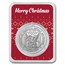 1 oz Silver Round - APMEX (w/Christmas Sweater Card, In TEP)