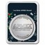 1 oz Silver Round - APMEX (w/Happy Holidays Collage Card, In TEP)