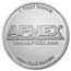 1 oz Silver Round - APMEX (w/Red Merry Christmas Card, In TEP)