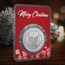 1 oz Silver Round - APMEX (w/Red Merry Christmas Card, In TEP)