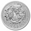 1 oz Silver Round - Aquarius (Zombie Zodiacs)