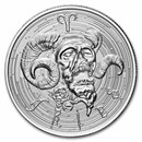 1 oz Silver Round - Aries (Zombie Zodiacs)