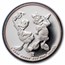 1 oz Silver Round - Around The World (Donald & Daisy, PR-69 PCGS)