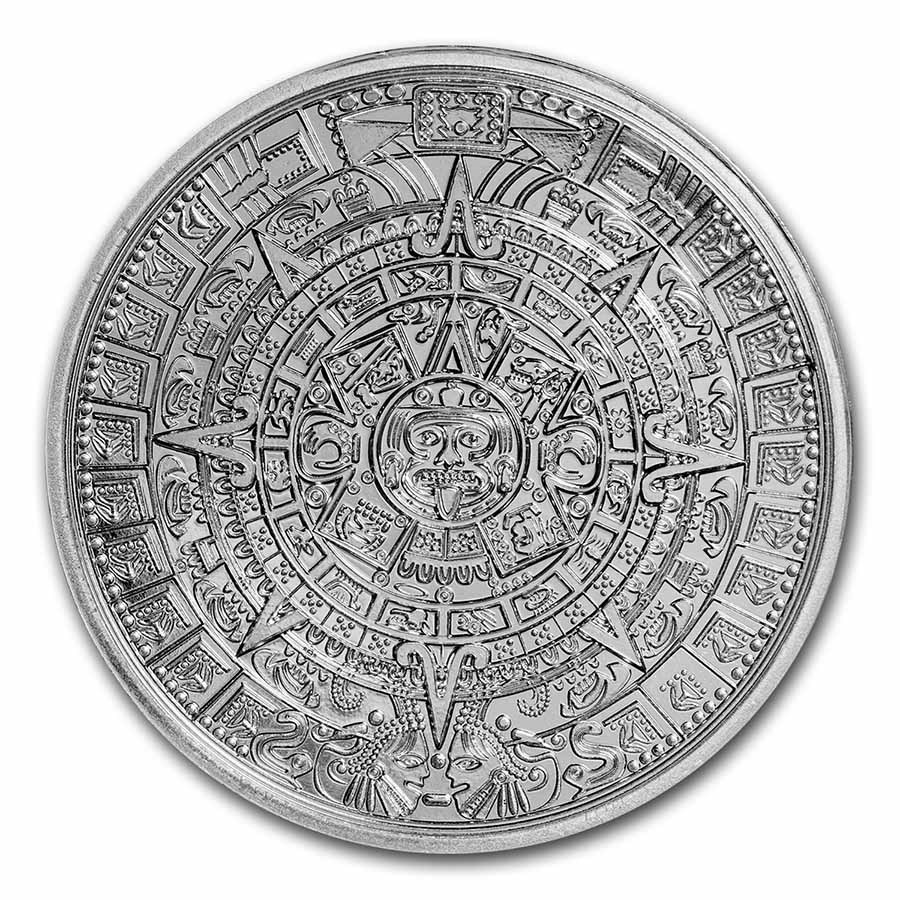 1 oz Silver Round - Aztec