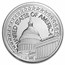 1 oz Silver Round - Bald Eagle, Flag & Capital