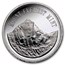 1 oz Silver Round/Bar Set - 1974 Mount Everest Mint 1st Anniv.