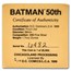 1 oz Silver Round - BATMOBILE (50th Anniversary, w/Box & COA)