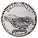1 oz Silver Round - BATMOBILE (50th Anniversary, w/Box & COA)