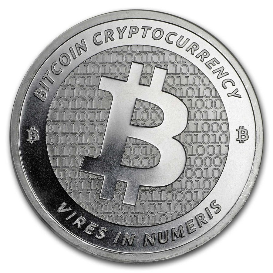 Buy 1 Oz Silver Round Bitcoin APMEX Buy 1 Oz Silver Round Bitcoin APMEX