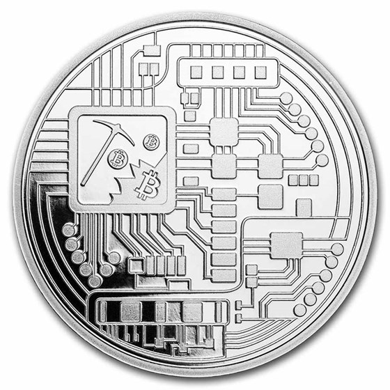 1 oz silver bitcoin round 999