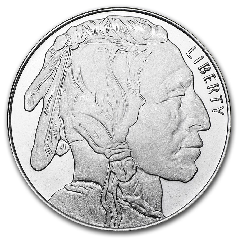 1 oz Silver Round - Buffalo - AT SPOT!