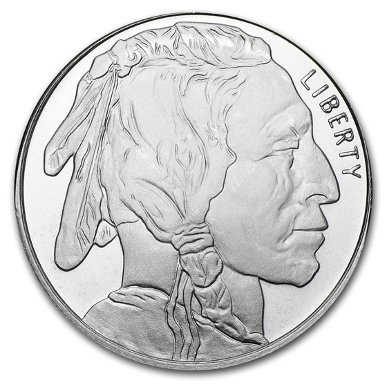 1 oz Silver Round - Buffalo (Tube of 20) - Bullion Card Offer