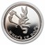 1 oz Silver Round - Bugs Bunny (What's Up Doc?, Capsule Only)