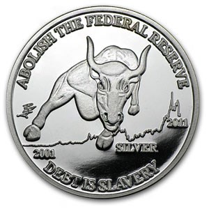 1 oz Silver Round - Bull Variety 1 oz Silver Round - Bull Variety