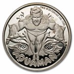 1 oz Silver Round - Cartoon Celebrities (Aquaman)
