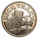 1 oz Silver Round - Cartoon Celebrities (Dick Tracy)