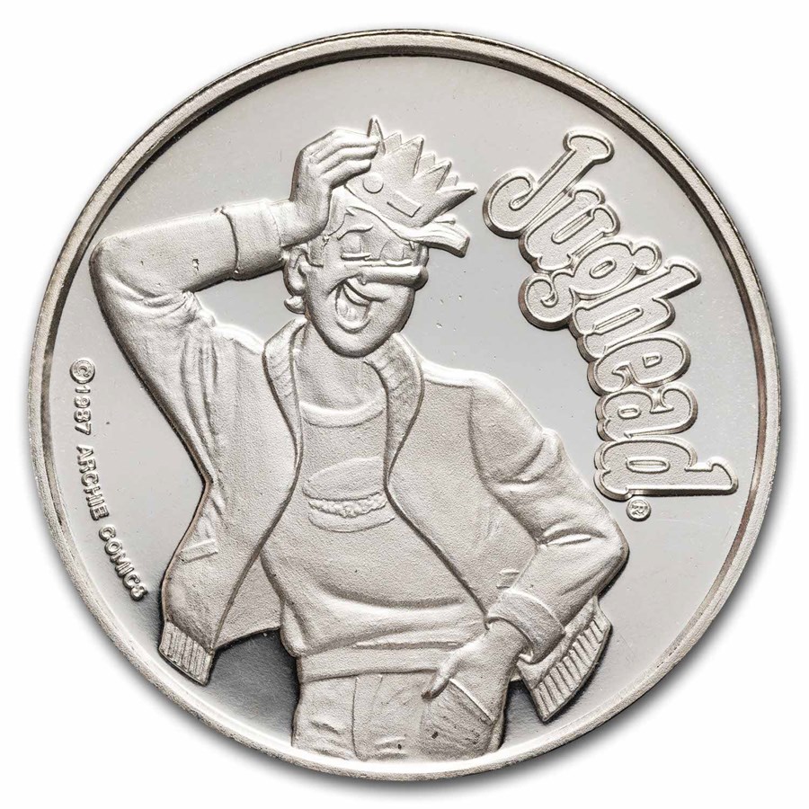 1 oz Silver Round - Cartoon Celebrities (Jughead)