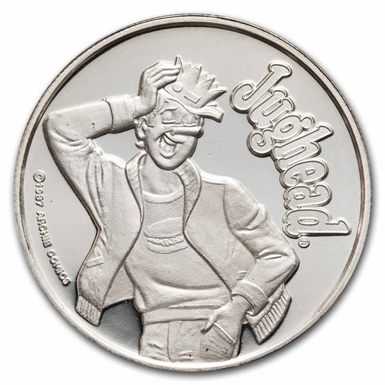 1 oz Silver Round - Cartoon Celebrities (Jughead) 1 oz Silver Round - Cartoon Celebrities (Jughead)