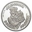 1 oz Silver Round - Cartoon Celebrities (Junior & Honey Moon)