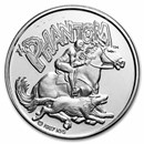1 oz Silver Round - Cartoon Celebrities (The Phantom)