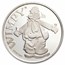 1 oz Silver Round - Cartoon Celebrities (Wimpy)