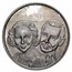 1 oz Silver Round - Clark Gable & Carol Lombard