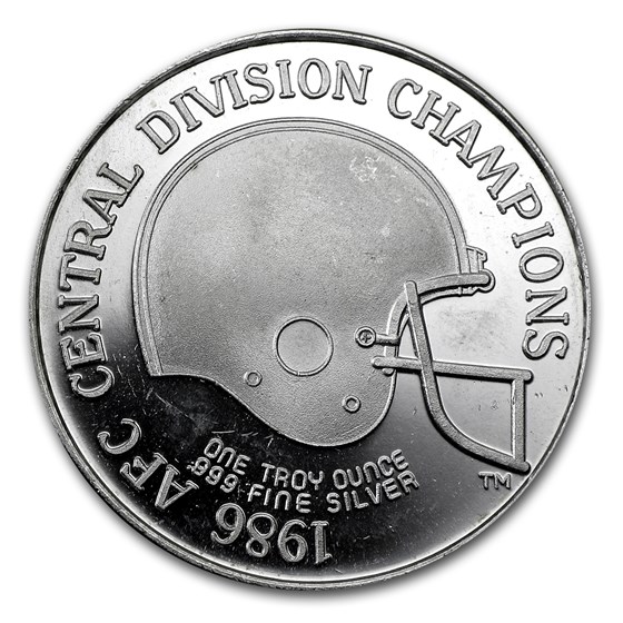 1 oz Silver Round - Cleveland Browns (1986) 1 oz Silver Round - Cleveland Browns (1986)
