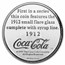 1 oz Silver Round - Coca Cola (1912 Flare Glass)