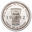 1 oz Silver Round - Coca Cola (1912 Flare Glass)