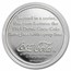 1 oz Silver Round - Coca Cola (1914 Flare Glass)