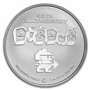 1 oz Silver Round - DIG DUG 40th Anniversary BU