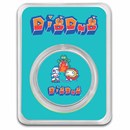1 oz Silver Round - DIG DUG 40th Anniversary Colorized