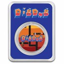 1 oz Silver Round - DIG DUG 40th Anniversary Gameplay Colorized