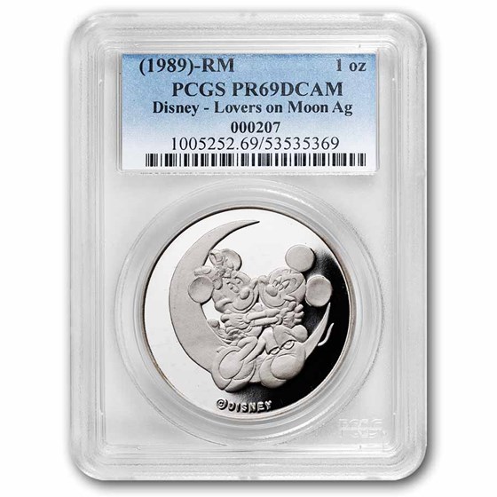 1 oz Silver Round - Disney Yours Forever (3rd Ed., PR-69 PCGS)