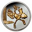 1 oz Silver Round - Disney's Fantasia 50th Ann 22K (7 Coin Set)
