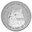 1 oz Silver Round - Dogecoin Round
