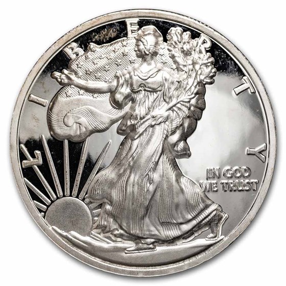 1 oz Silver Round - Domed UHR Walking Liberty (No Capsule) 1 oz Silver Round - Domed UHR Walking Liberty (No Capsule)