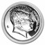 1 oz Silver Round - Domed Ultra High Relief Kennedy Half Dollar