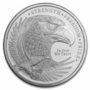 1 Oz Silver Round - Eagle (Strength, Freedom, & Pride)