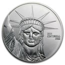 1 oz Silver Round - Engelhard (Statue of Liberty, MTB, EH)