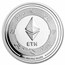 1 oz Silver Round - Ethereum
