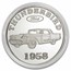1 oz Silver Round - Ford Thunderbird (Random Motif)