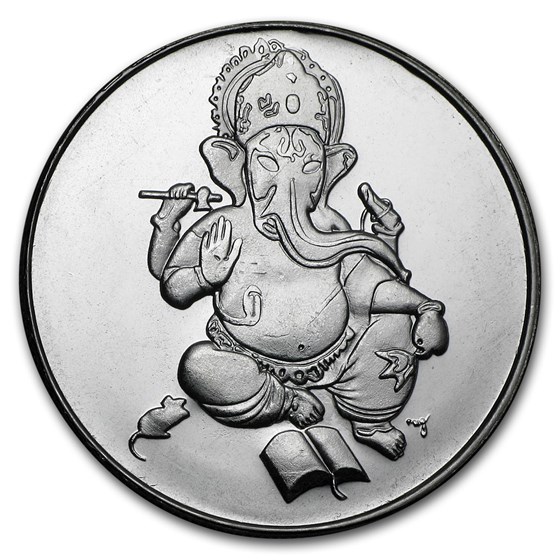 1 oz Silver Round - Ganesha