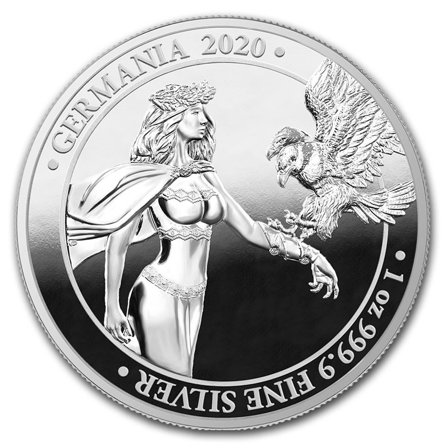 1 Oz Silver Round Germania 2020 Proof Round For Sale Germania Mint 1 Oz Silver Round Germania 2020 Proof Round For Sale Germania Mint