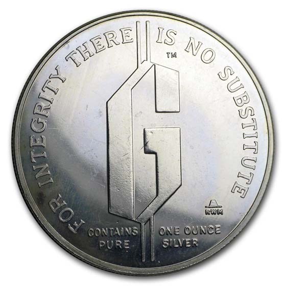 Buy 1 oz Silver Round Gold Standard Corp Random Year APMEX